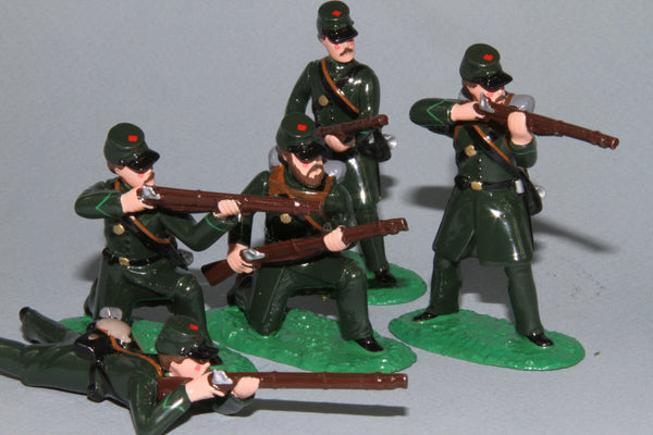ACW02 - ACW, Berdan's Sharpshooters in action from Regal Toy Soldiers