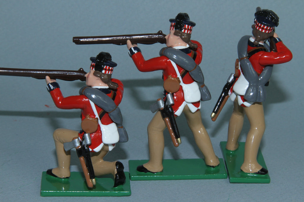 EA19 - 42nd Highlanders firing. Early American Wars from Regal