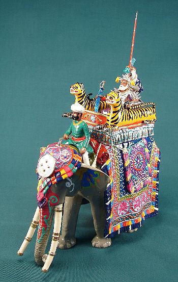 BG275 - Elephant of the Executioner of Rewa for the Delhi Durbar of 1903 from Beau Geste - Piers Christian Toy Soldiers