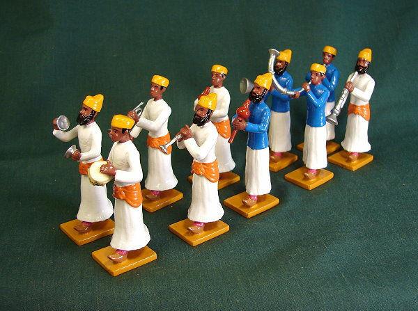 BG358 - Music Band of Bundi  for the Delhi Durbar of 1903 from Beau Geste - Piers Christian Toy Soldiers