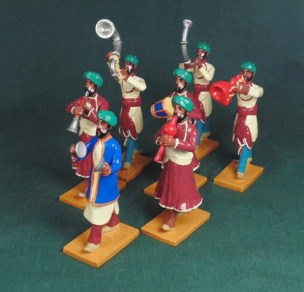 BG401 - Music Band of Jaipur  for the Delhi Durbar of 1903 from Beau Geste - Piers Christian Toy Soldiers - 1