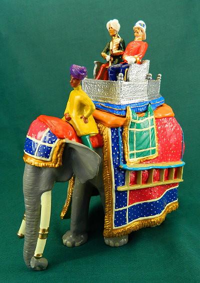 BG343 - The Maharaja of Farikdot's Elephant from Beau Geste - Piers Christian Toy Soldiers
